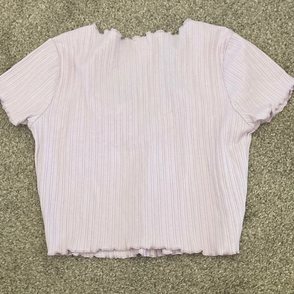 Bozzolo Lilac Ribbed Top - Picture 3 of 3